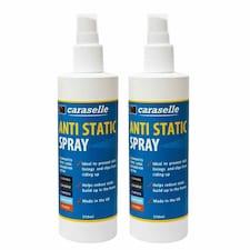 2 Packs of Anti Static Spray 250ml (made in England)