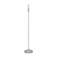 image 4 of ValueLights Maggie Chrome Candlestick Floor Lamp Base | Chrome