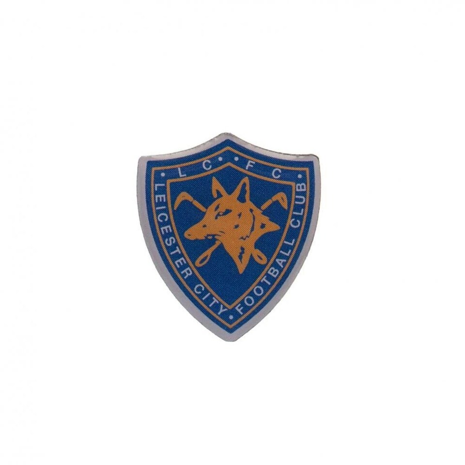 image 1 of Leicester City FC Retro Badge - Blue/Gold - One Size