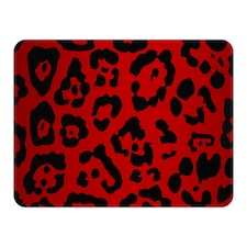 Red Leopard Print (Blanket)