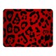 image 1 of Red Leopard Print (Blanket)