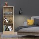 image 5 of Basic Low Narrow Bookcase (2 Shelves) in Oak