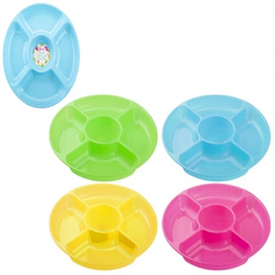 Party Chip N Dip Round Platter