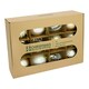 image 2 of 12PK Shatterproof Large Baubles Gold