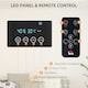 image 5 of HOMCOM 2000W Wall Mounted Ceramic Heater with Remote Control for Home Black
