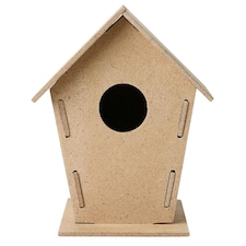 MidOcean Woohouse Wooden Wild Bird House - Wood - One Size Brown