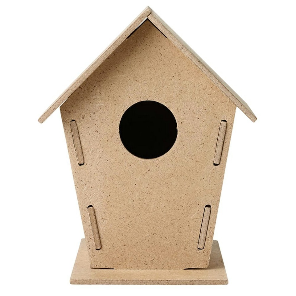 image 1 of MidOcean Woohouse Wooden Wild Bird House - Wood - One Size Brown