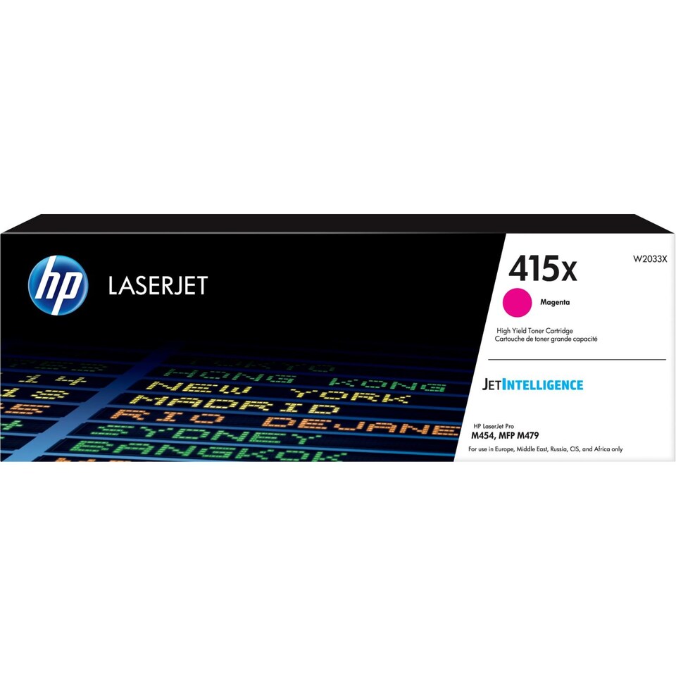 image 1 of HP W2033X Toner Cartridges | Multi | HP 415X Magenta Original Toner Cartridge | 1