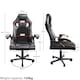 image 3 of Vida Designs Coma Racing Gaming Office Chair Computer Desk Table Chair, Black