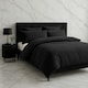 image 2 of Teddy Bear Fleece Soft Cosy Duvet Cover + Pillow Case Set | Purple | Single