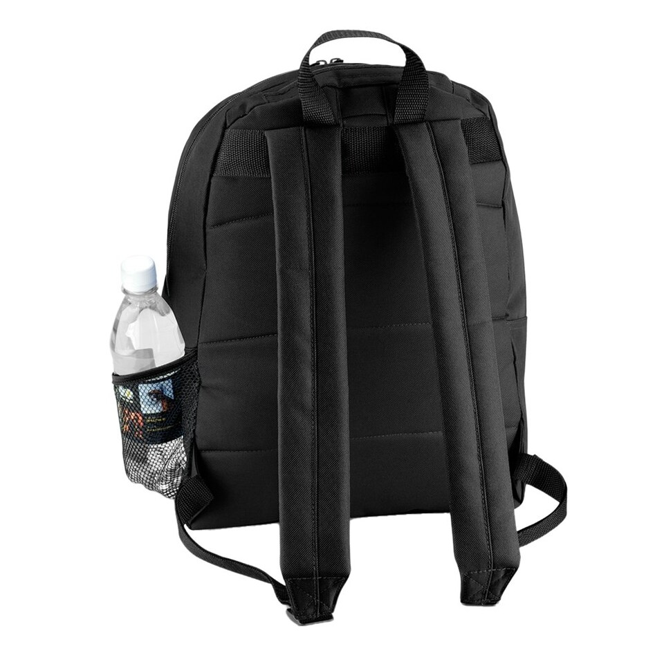 image 1 of Bagbase Universal Multipurpose Backpack / Rucksack / Bag (18 Litres) (Pack of 2) - Black - One Size