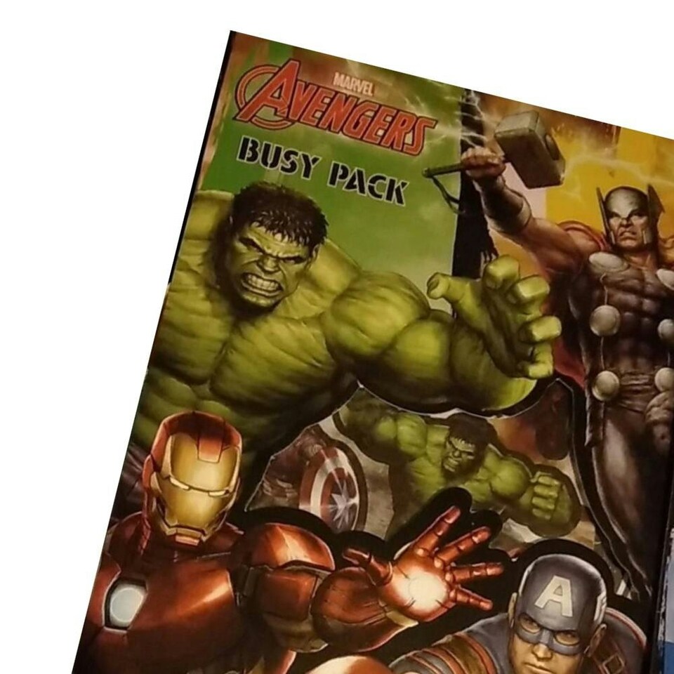 image 1 of Marvel Avengers Characters Activity Kit - Multicoloured - One Size
