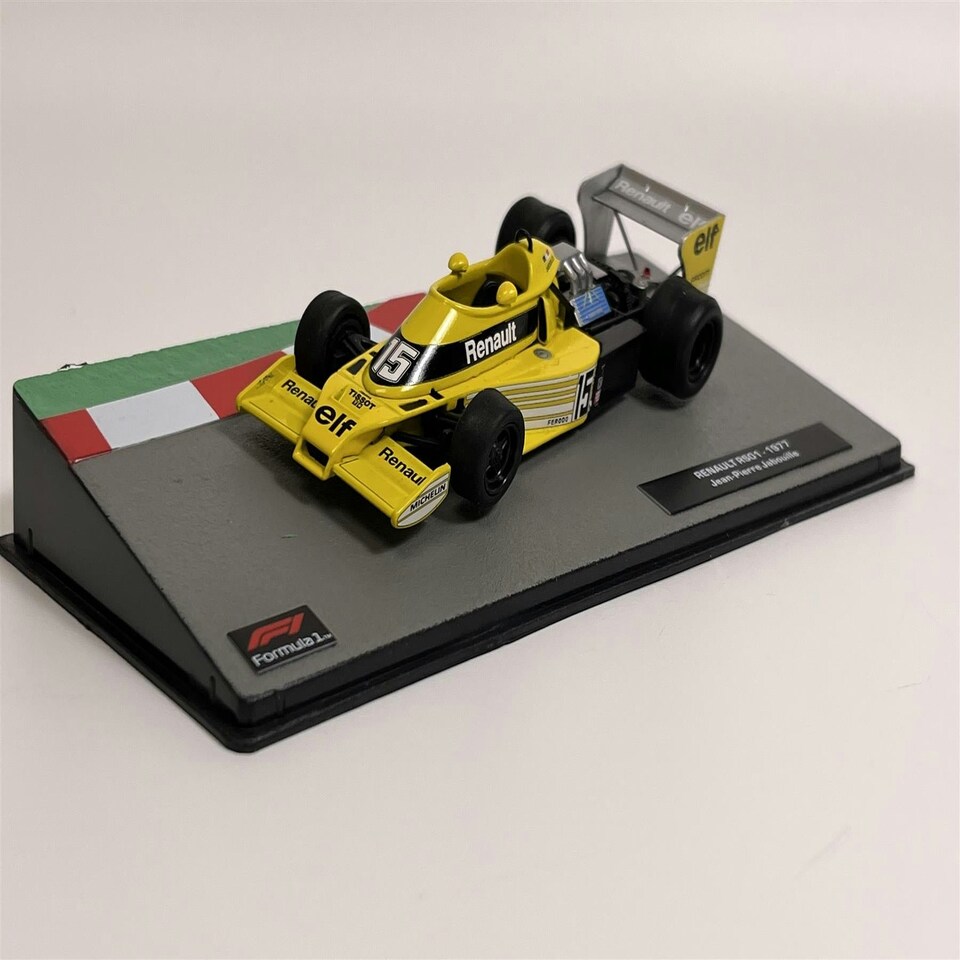 image 1 of Jean Pierre Jabouille Renault RS01 1977 1:43 Scale F1 Collection
