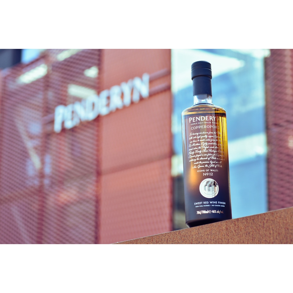 image 1 of Penderyn - Icons Of Wales No. 12 - Copperopolis Single Malt Welsh Whisky | Multi | New | Floral and fruity. Scent of orange blossom, notes of peaches, cherries and orange peel. Sweet vanilla and honey, with a light spice of dried fruits. | 1