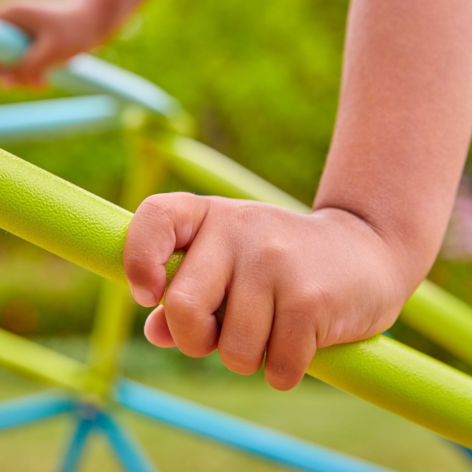 image 1 of TP 1.9m Metal Climbing Dome & Sandpit