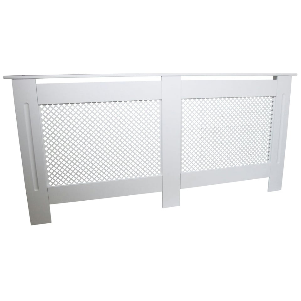 image 1 of Radiator Cover MDF White 1720mm
