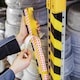 image 5 of Durable Adhesive Warning Corner Impact Protection Profiles C35 | 1 Metre