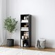 image 7 of 4-Tier Cube Shelving Unit Brown | Unit Colour: Beech
