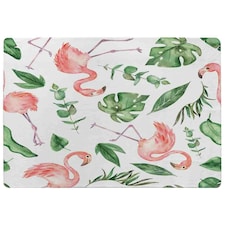 Flamingo & Leaves Rug Multi | XL