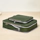 image 7 of CabinZero Ultralight Compression Packing Cube (Medium), Lightweight Space-Saving Travel Organizer | Green | GEORGIAN KHAKI | Medium | 1