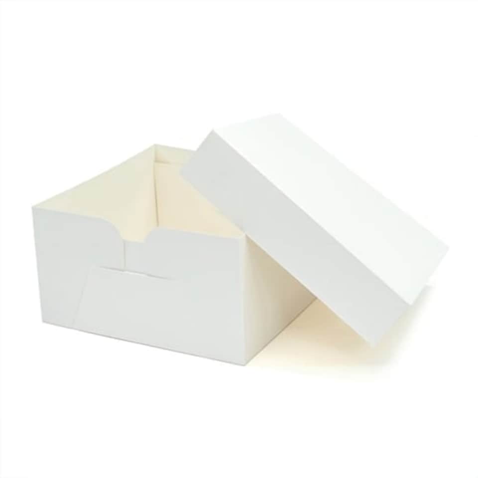 image 1 of White Cake Box 30cm White