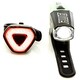 image 2 of AWE X-Fire360 USB 2.0 730 Lumens Rechargeable Bike Light Set Front/Rear CE Approved