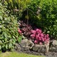image 2 of 54 Inch Garden Balance Cat with Mouse Stake - Metal - L70 x W70 x H120 cm