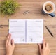 image 9 of 2026 - 2027 Academic Diary A5 Week to View - Spiral Bound Mid Year Planner Aug 2026 to Jul 2027 - Hardback | Black | Wolf