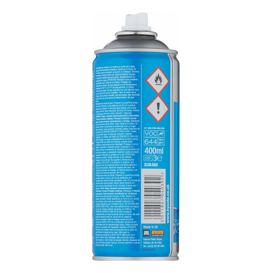 Hycote Aa Van Yellow Spray Paint Durable Excellent Adhesion Fast Drying