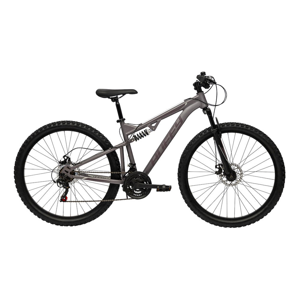 image 1 of HUFFY Marker 27.5-Inch Matte Heather Full Suspension 21-Speed Mountain Bike (26752W)