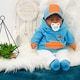 image 5 of BiBi Doll 18" Leo Ethnic Baby Doll Boy With Sounds & Toy Dummy