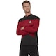image 2 of Star Trek: The Next Generation Mens Command Uniform Costume Top | Red | Red/Black | L | 1