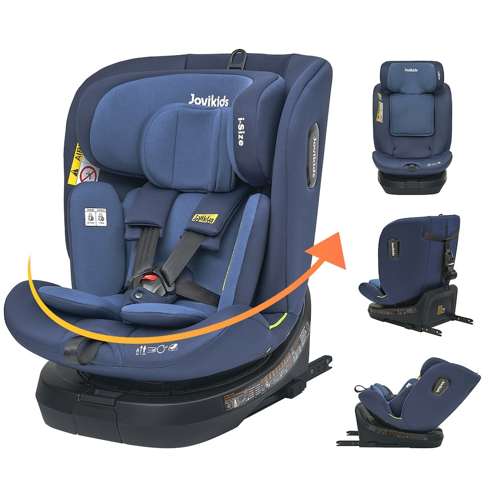 image 1 of JoviKids Spin Ranger TT Car Seat Blue Blue
