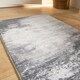 image 5 of OHS Stylish Modern Abstract Carpet Floor Rug Runner, 50x120cm - Grey