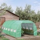 image 2 of Outsunny 6 x 3 x 2 m Polytunnel Greenhouse Pollytunnel Tent Steel Frame Green