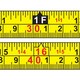image 2 of Silverline - Hi-Vis Contour Tape - 5m / 16ft x 19mm