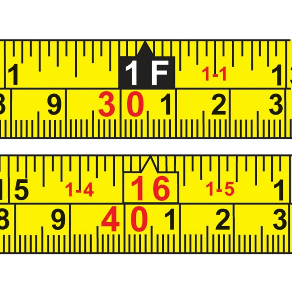 image 1 of Silverline - Hi-Vis Contour Tape - 5m / 16ft x 19mm