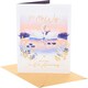 image 1 of Romantic Swans Design Wife Wedding Anniversary Card
