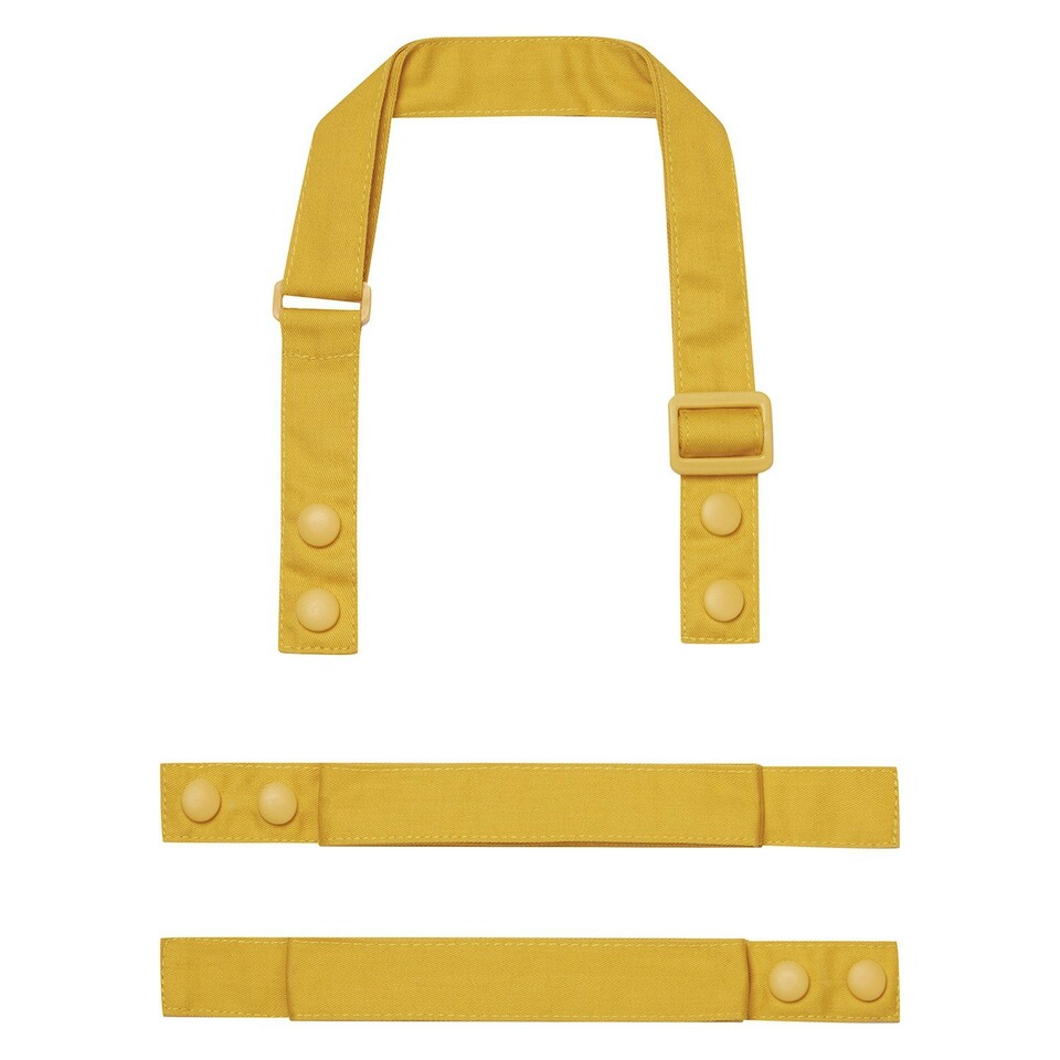 image 1 of Premier Swap & Pop Customizable Apron Straps - Mustard - One Size | Yellow