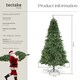 image 6 of Christmas Tree Prancer - artificial in green, injection moulded needles | Green | green | 7ft | 1