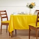 image 1 of Homescapes Yellow Tablecloth - 178 x 300 cm Yellow