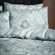 image 2 of Edinburgh Weavers Tivoli Tropical Luxury Cotton Super King Duvet Cover Set