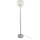 image 2 of Chrome and Acrylic Crystal Jewelled Floor Lamp | Chrome | Clear | Small | 1