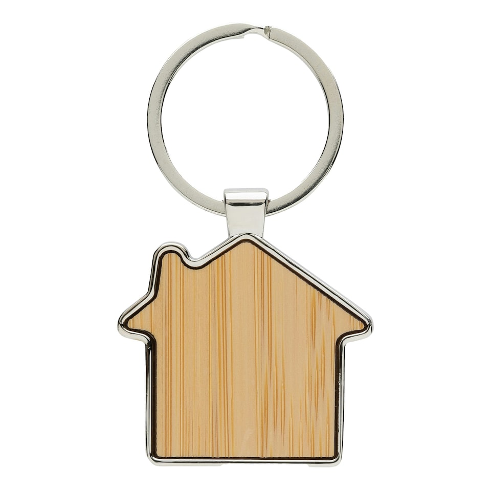 image 1 of XD Collection House Zinc Alloy Keyring - Silver - One Size