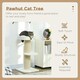 image 2 of PawHut 91cm Scratching Posts Cat Tree Activity Centre for Indoor Cats Cream