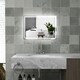 image 10 of kleankin Illuminated Bathroom Mirror with LED Lights, Defogging Film