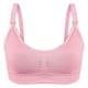 image 2 of Soft & Comfortable Wireless Nursing Bra with Easy Open Clips - Extra Large / Pink
