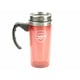 image 1 of Arsenal FC Official Football Travel Mug - Red/Silver - One Size