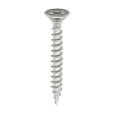 Timco - Classic Multi-Purpose Screws - PZ - Double Countersunk - Stainless Steel (Size 5.0 x 30 - 10 Pieces)