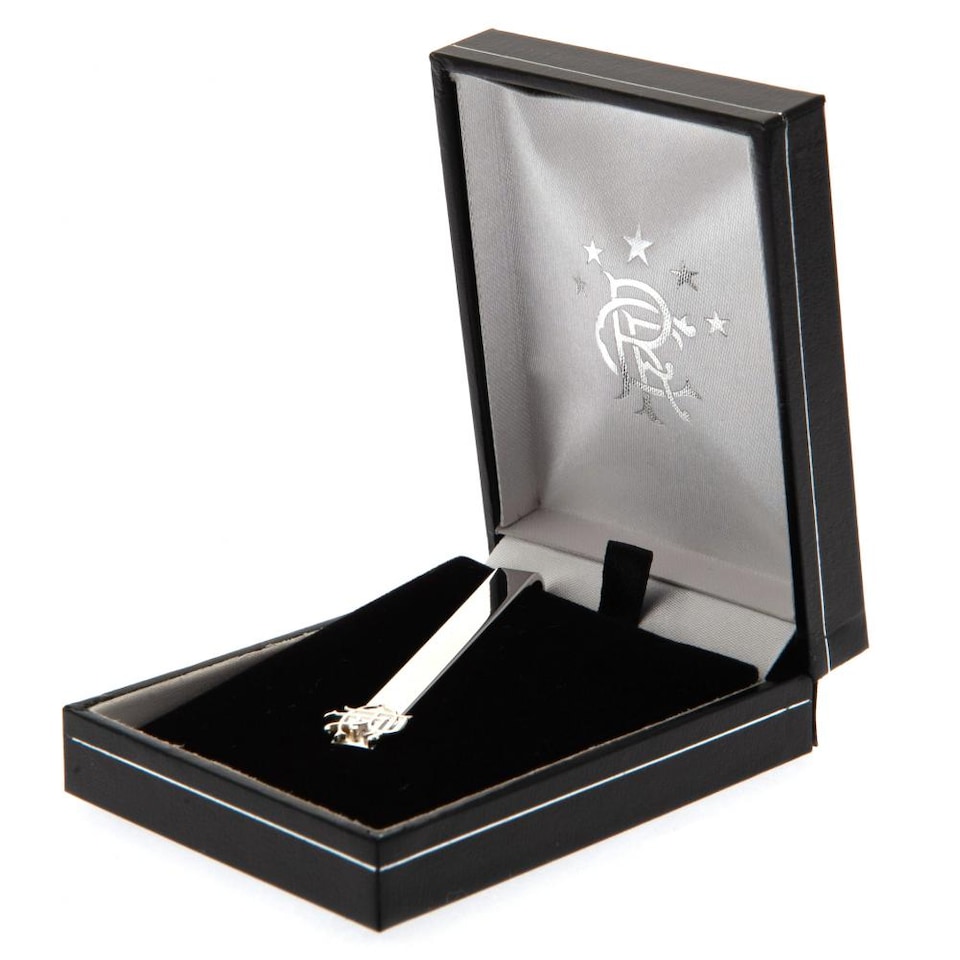 image 1 of Rangers FC Silver Plated Tie Slide